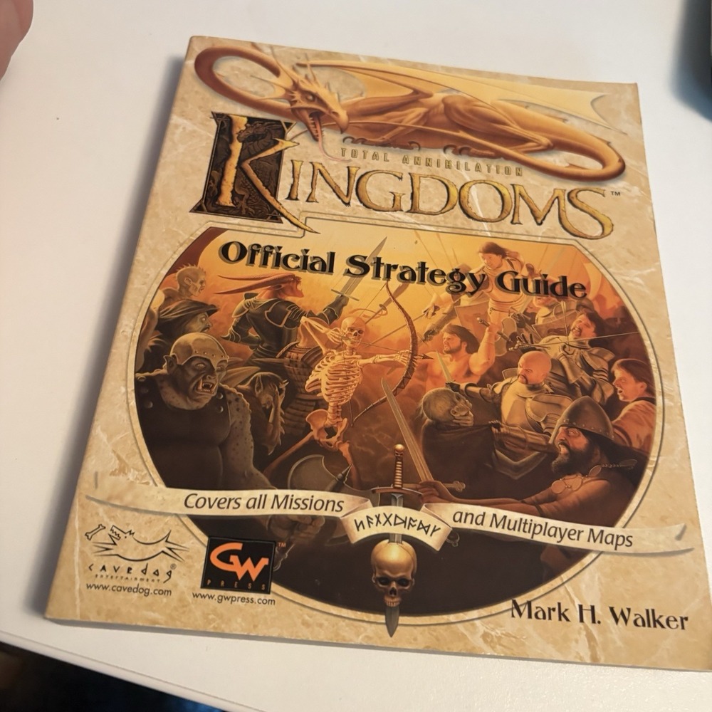 Total Annihilation: Kingdoms : Official Strategy Guide by Mark H. Walker (1999)